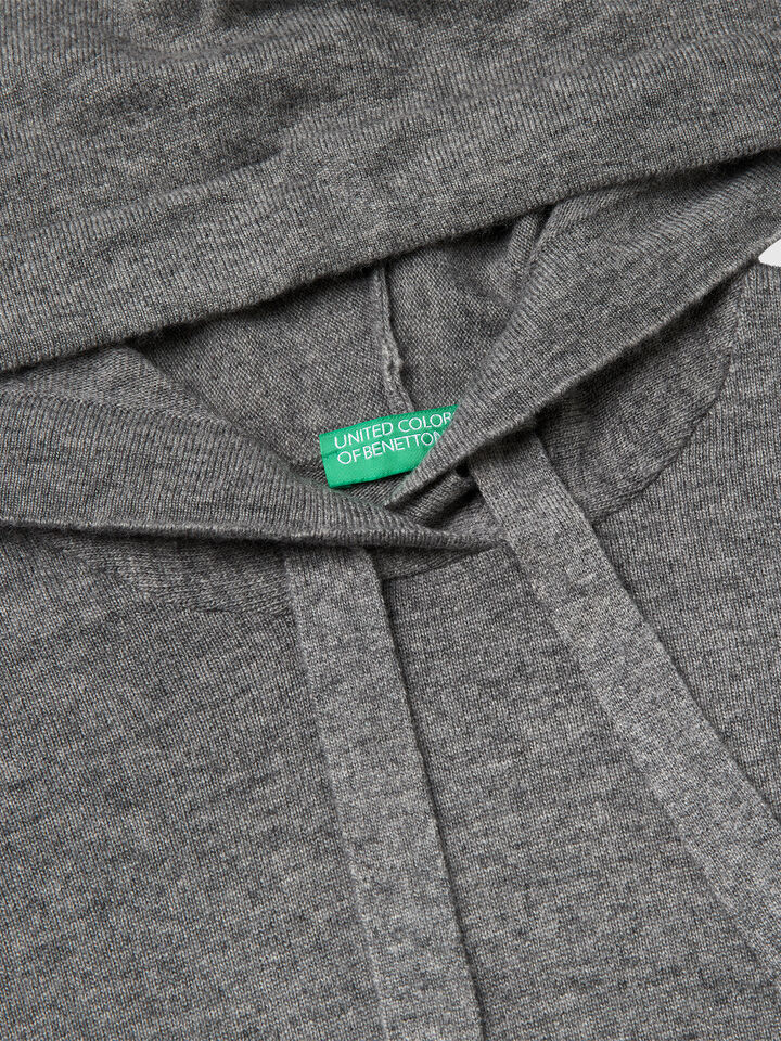 SWEATER W/HOOD Women image number 7